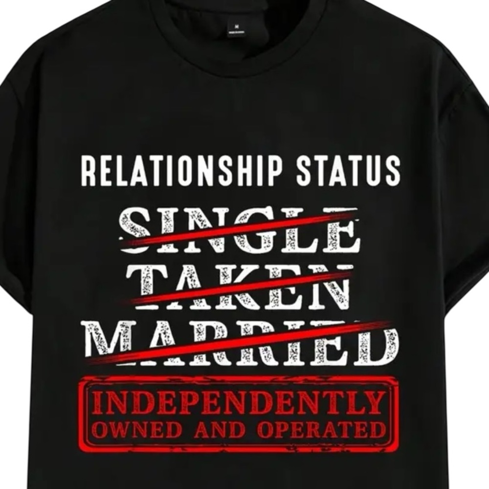 Funny graphic tee black unisex